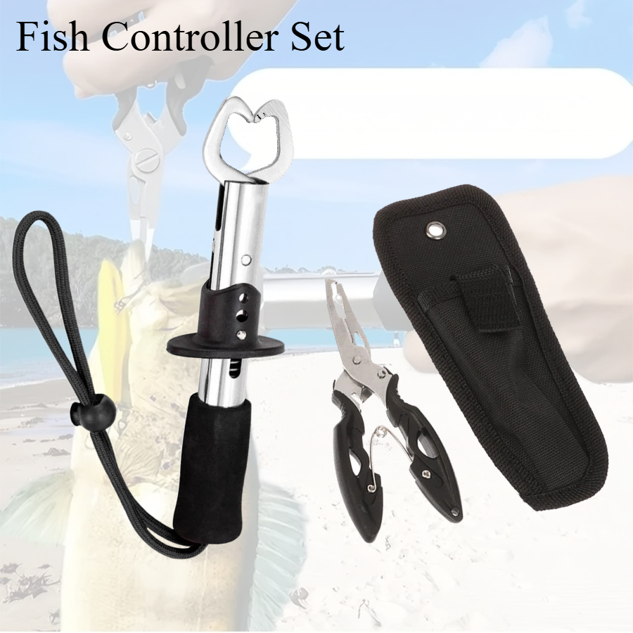 Fishing Hook Remover - 2 adet balık denetleyici seti dahil