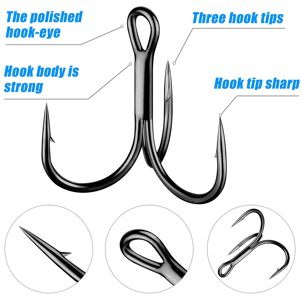 Büyük Tiz Kancalar 4X Güçlü 1  - Fishing Hook Offset incelemesi ve fiyatı