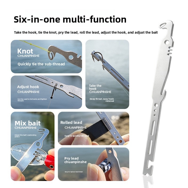 QAJTAO 4 parçalı 6'sı 1 arada  - Fishing Hook Stainless Steel incelemesi ve fiyatı